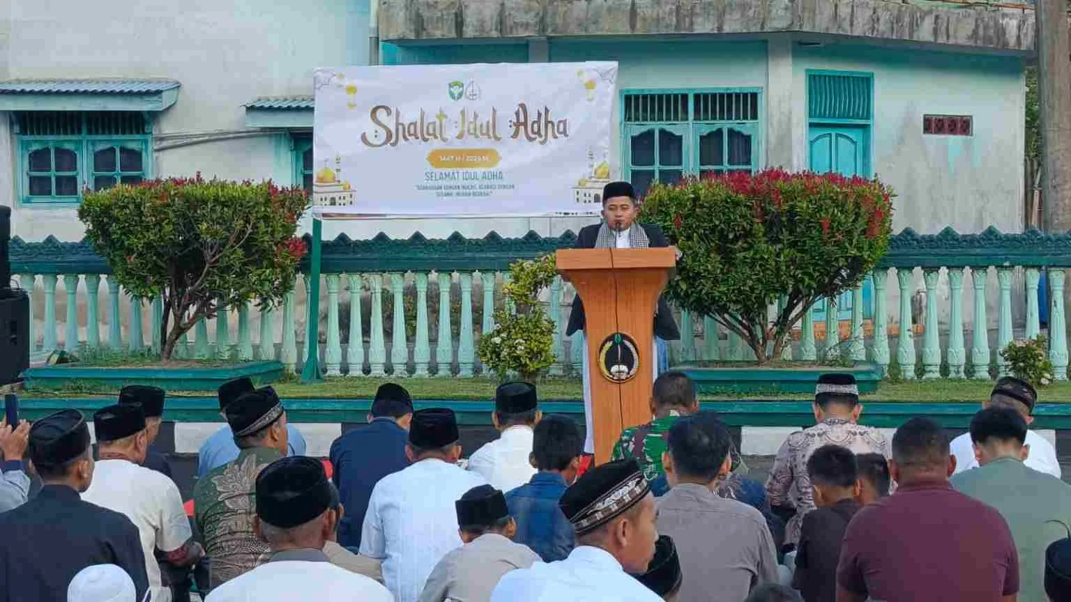 Plh Dandim Aceh Selatan di Idul Adha 1447 H: Kurban Itu Simbol Keikhlasan, Bukan Sekadar Sembelih Hewan