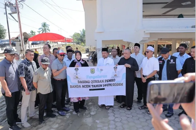 Wali Kota Banda Aceh Illiza Sa’aduddin Djamal: Sapi Kurban Ini Bentuk Solidaritas untuk Pidie Jaya