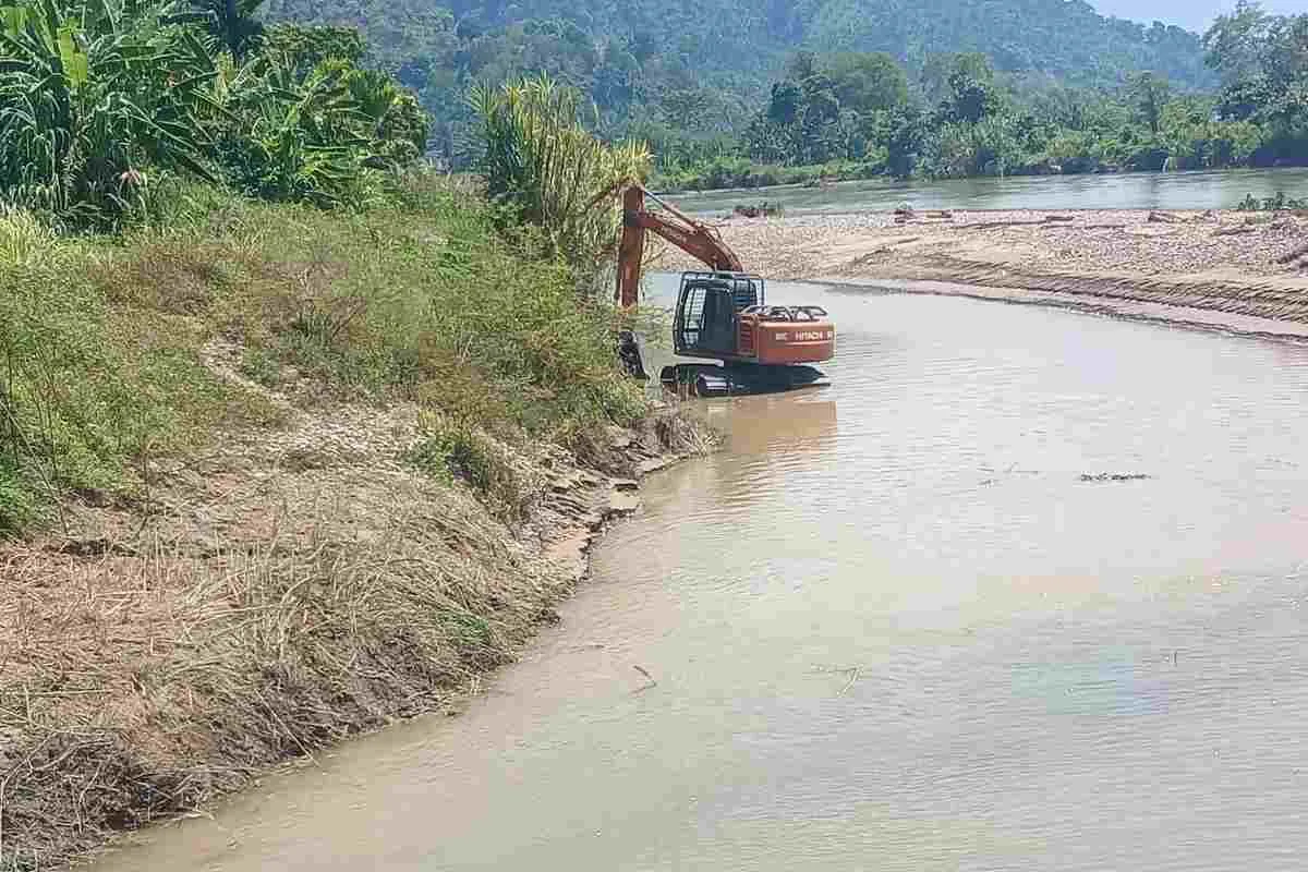 Irigasi Gunung Pudung Dinormalisasi Atas Perintah Bupati Mirwan, 1.700 Hektare Sawah Kembali Normal