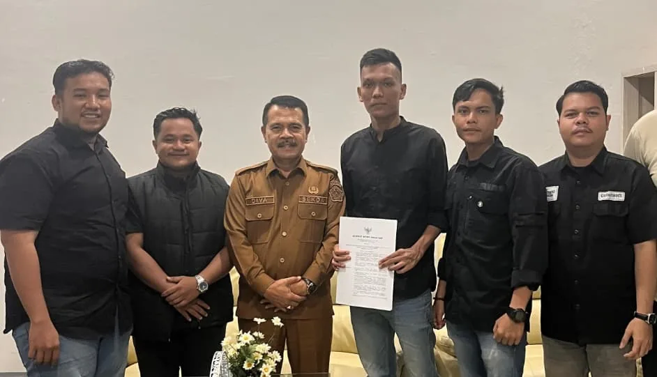 Terima SK Kepengurusan Baru dari Sekda, Ketua HAMAS Siap Hidupkan Lagi Peran Strategis Mahasiswa
