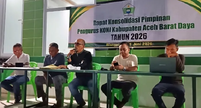 Bakar Semangat Atlet Jelang PORA Aceh Jaya, Ketua KONI Abdya Janjikan Bonus dari Kantong Pribadi