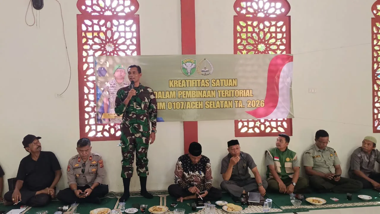 Genjot Swasembada Pangan, Danramil Samadua Siap Kawal Petani Turun ke Sawah Serentak