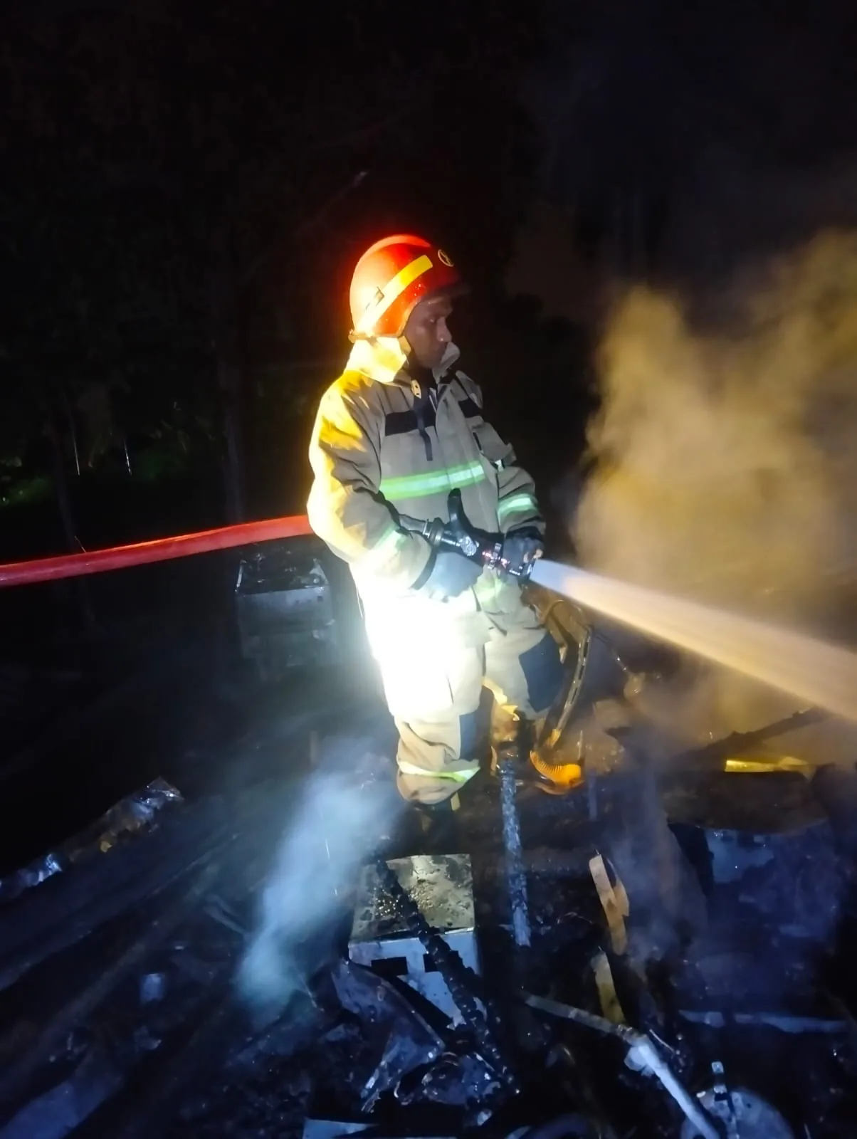 Kios Servis Elektronik di Kuta Baro Aceh Besar Terbakar, Kerugian Masih Didata