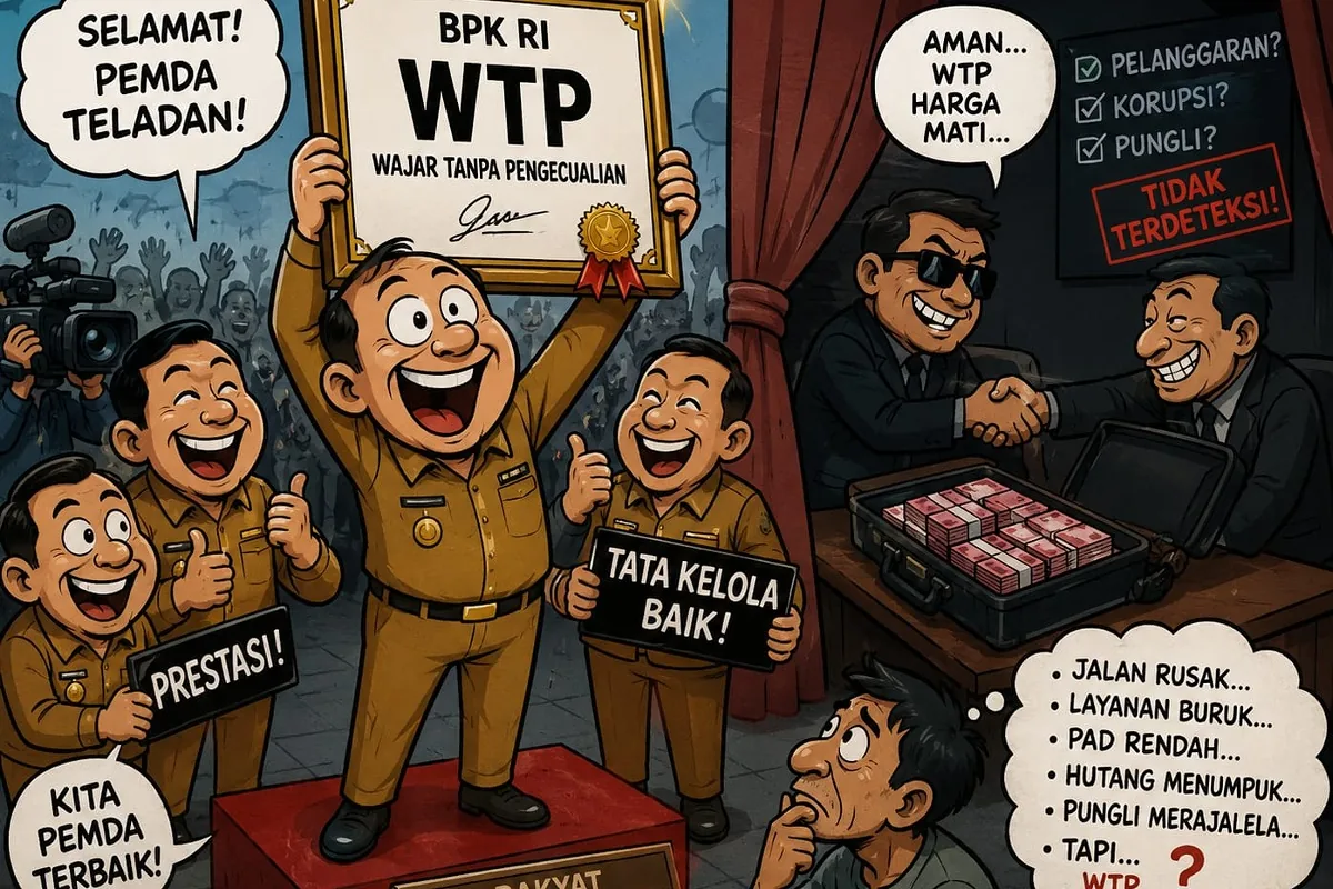 Opini WTP Bukan Mahkota Kesucian
