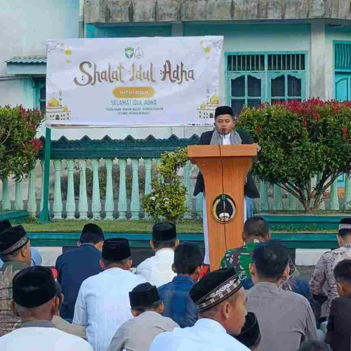 Plh Dandim Aceh Selatan di Idul Adha 1447 H: Kurban Itu Simbol Keikhlasan, Bukan Sekadar Sembelih Hewan