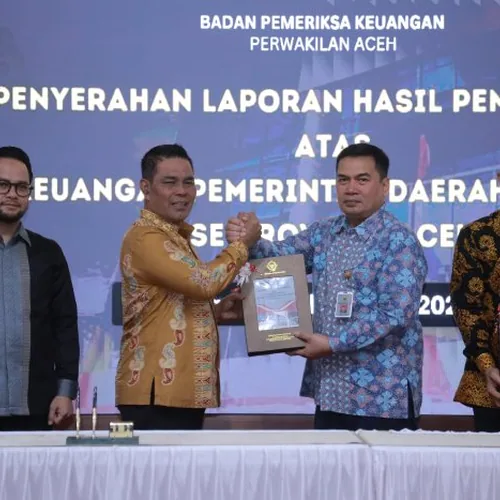 Rekor 14 Kali Berturut-turut, Pemkab Aceh Besar Kembali Raih WTP