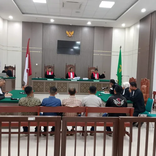 Lima Terdakwa Korupsi Proyek Wastafel Covid-19 di Aceh Divonis Dua Tahun Penjara