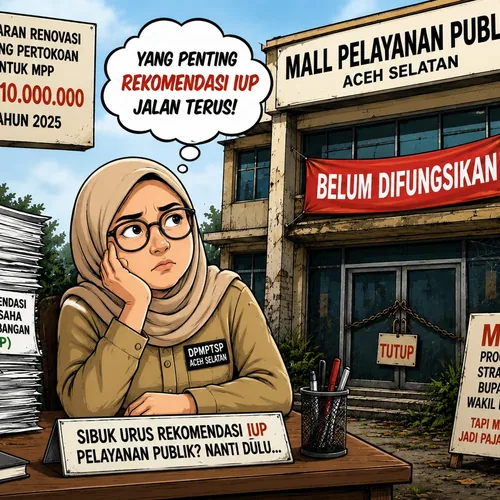 Mall Pelayanan Publik di Aceh Selatan yang Tak Kunjung Hadir